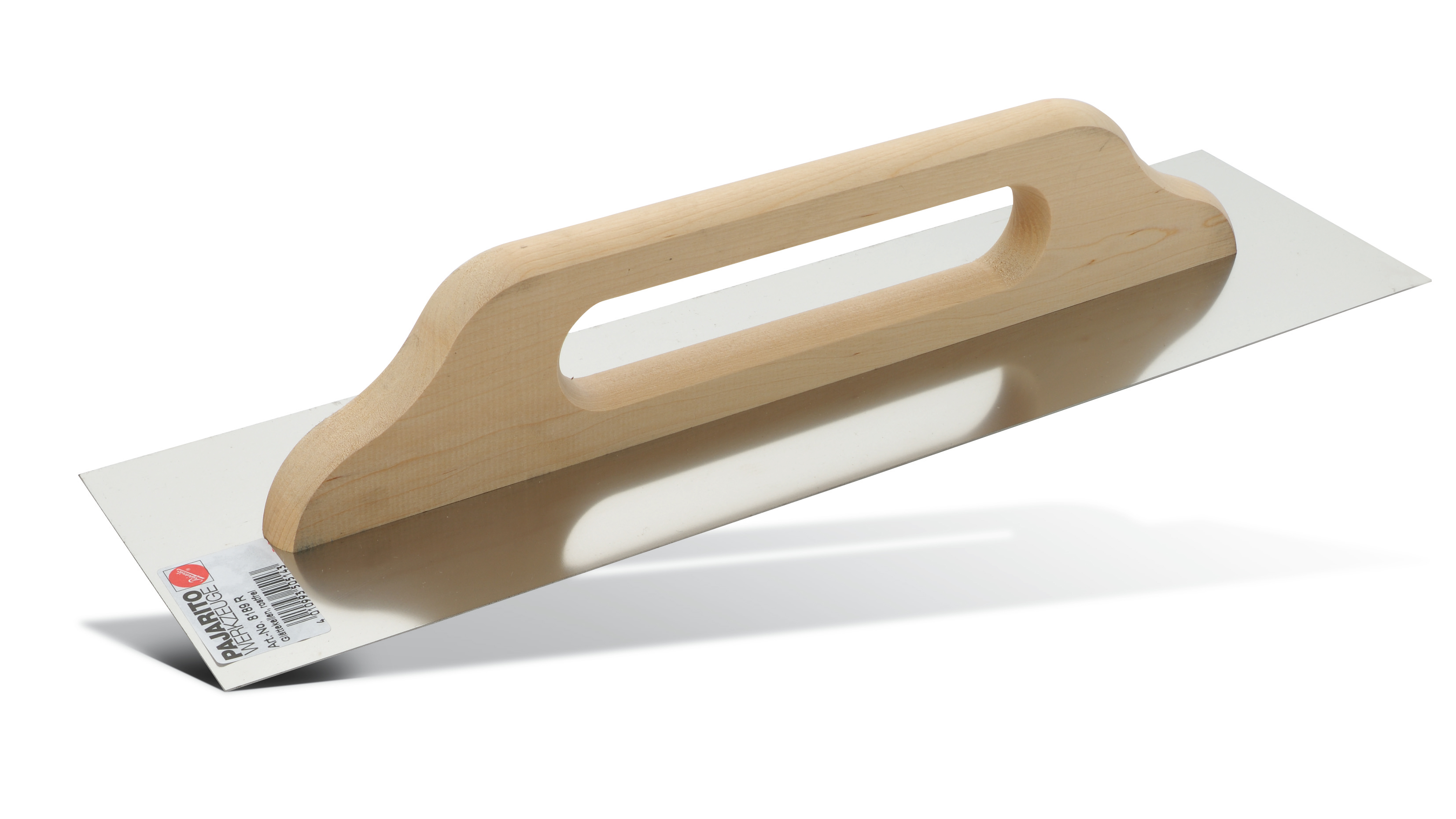 Finishing trowel, standard version,stainless (no illustration) Pajarito