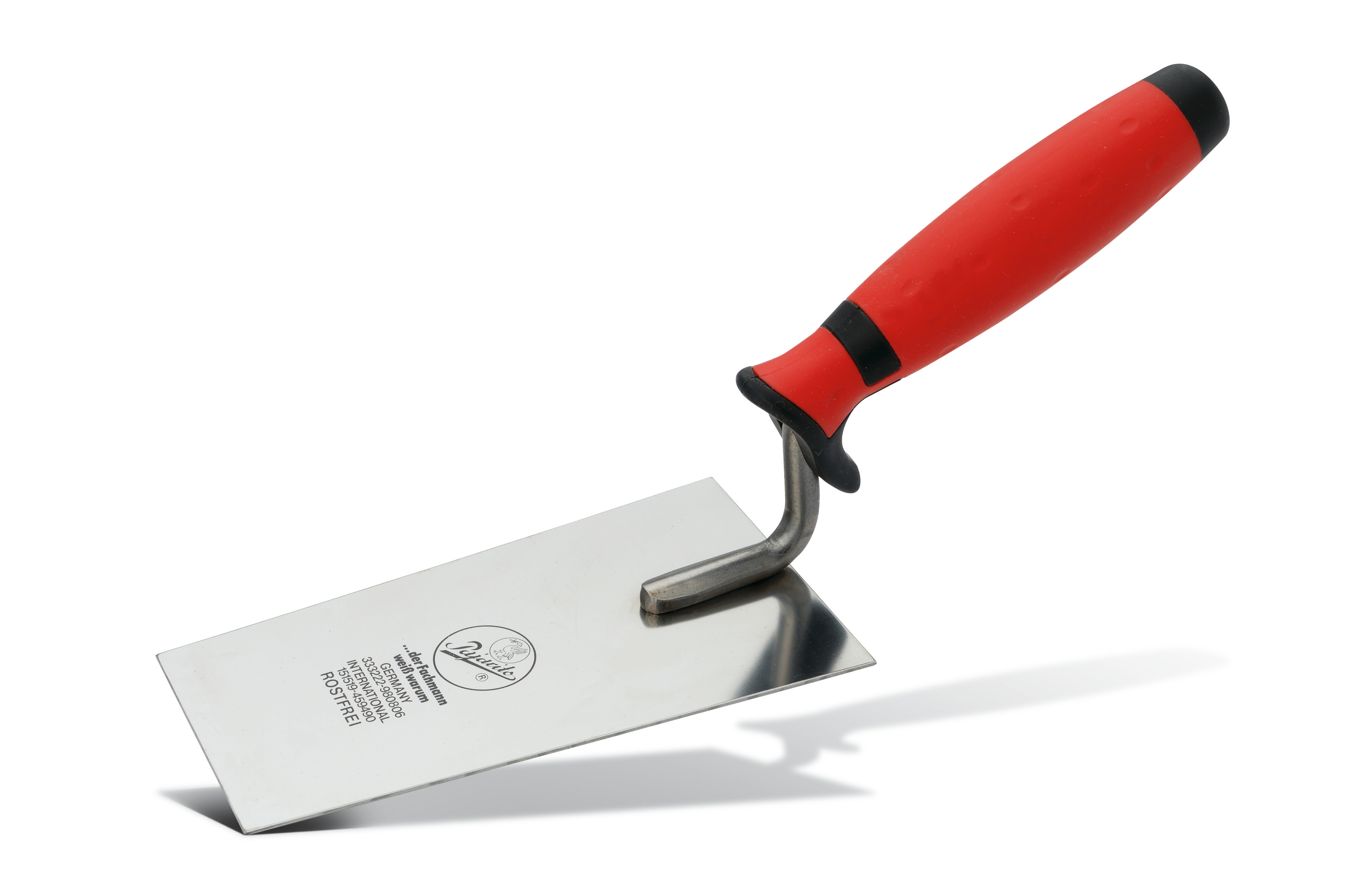 Plast. trowel, Bern. style, stainless Pajarito