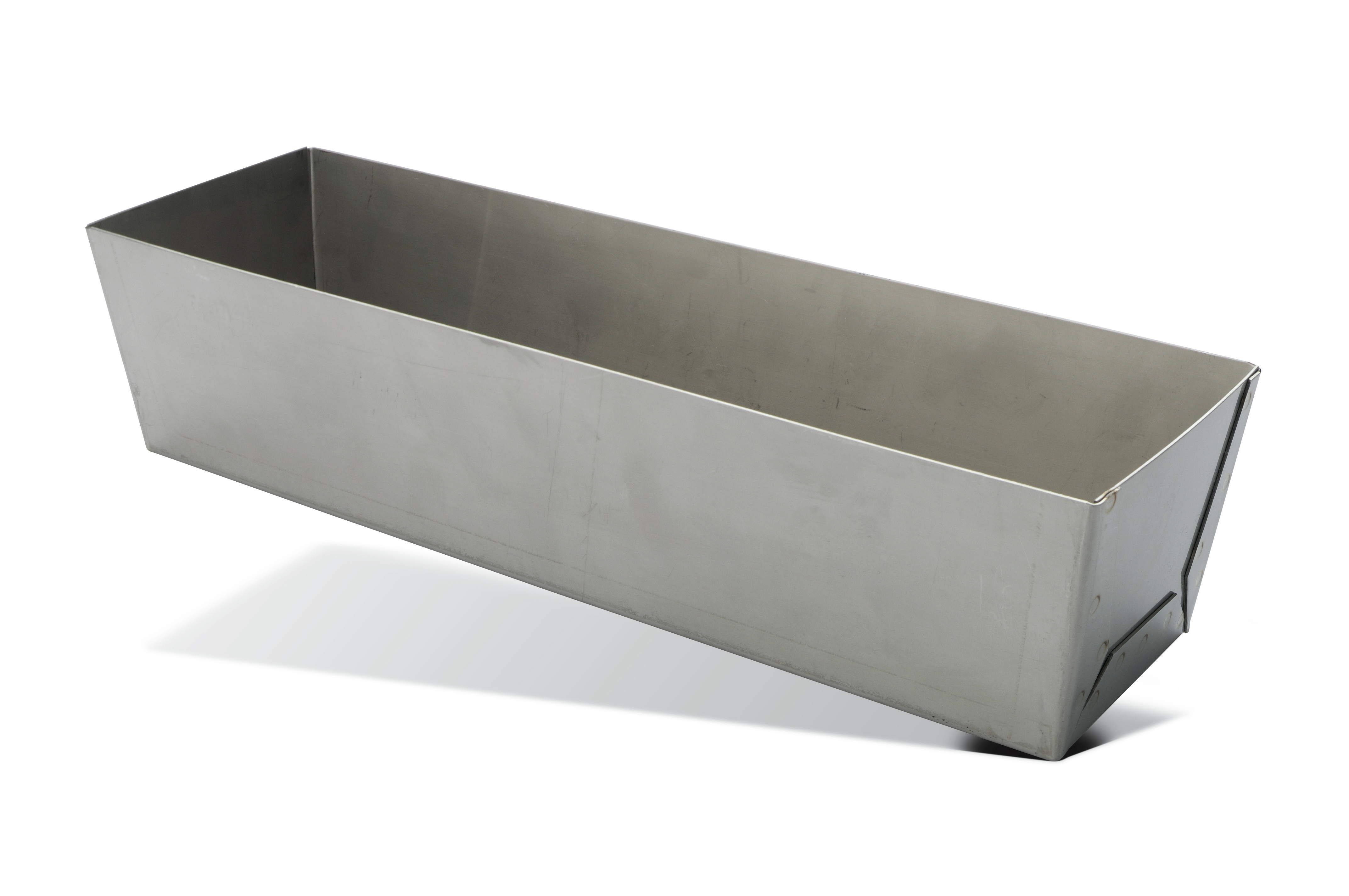 Plaster pan, stainless Pajarito