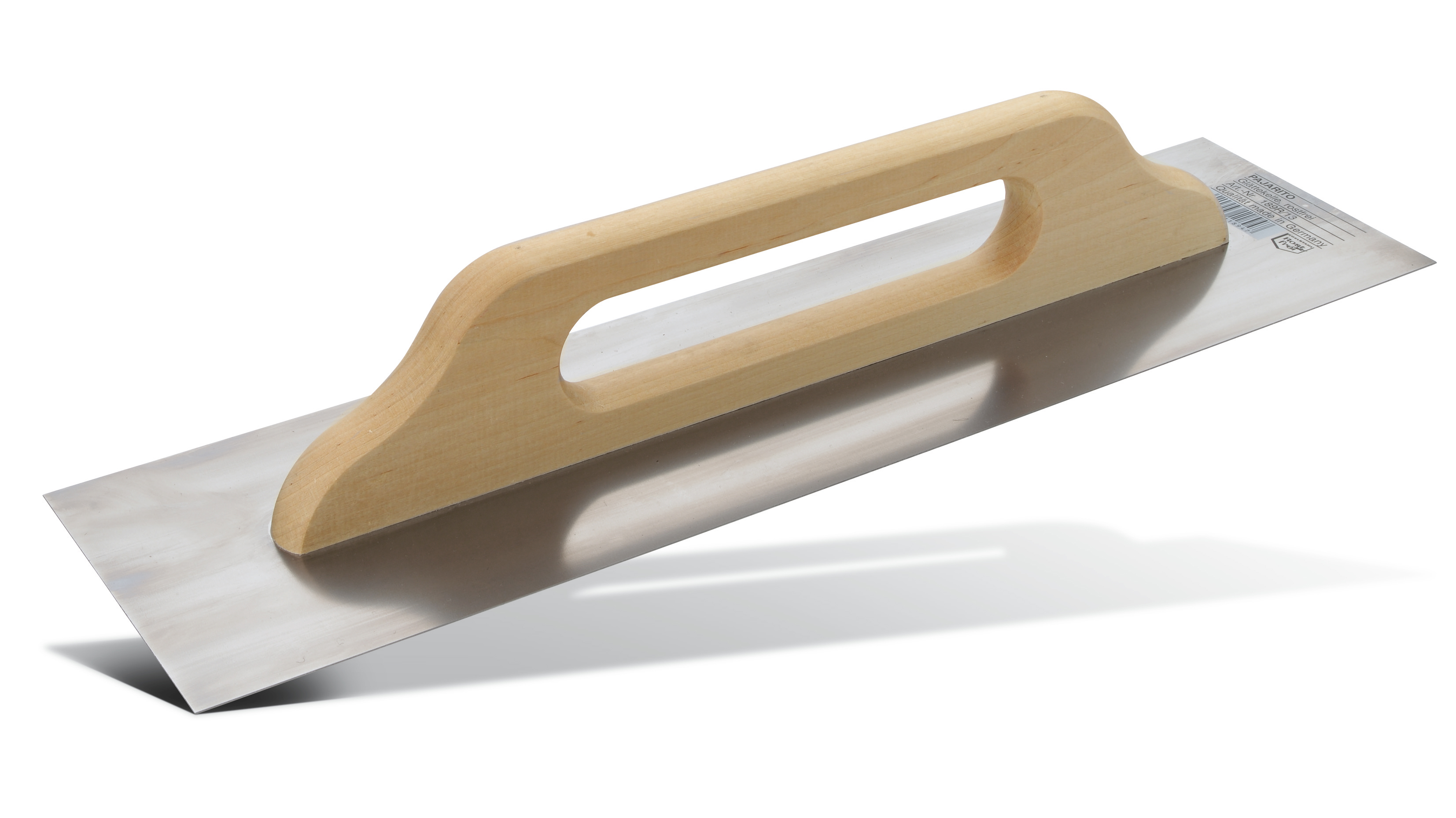 Finishing trowel, stainless Pajarito