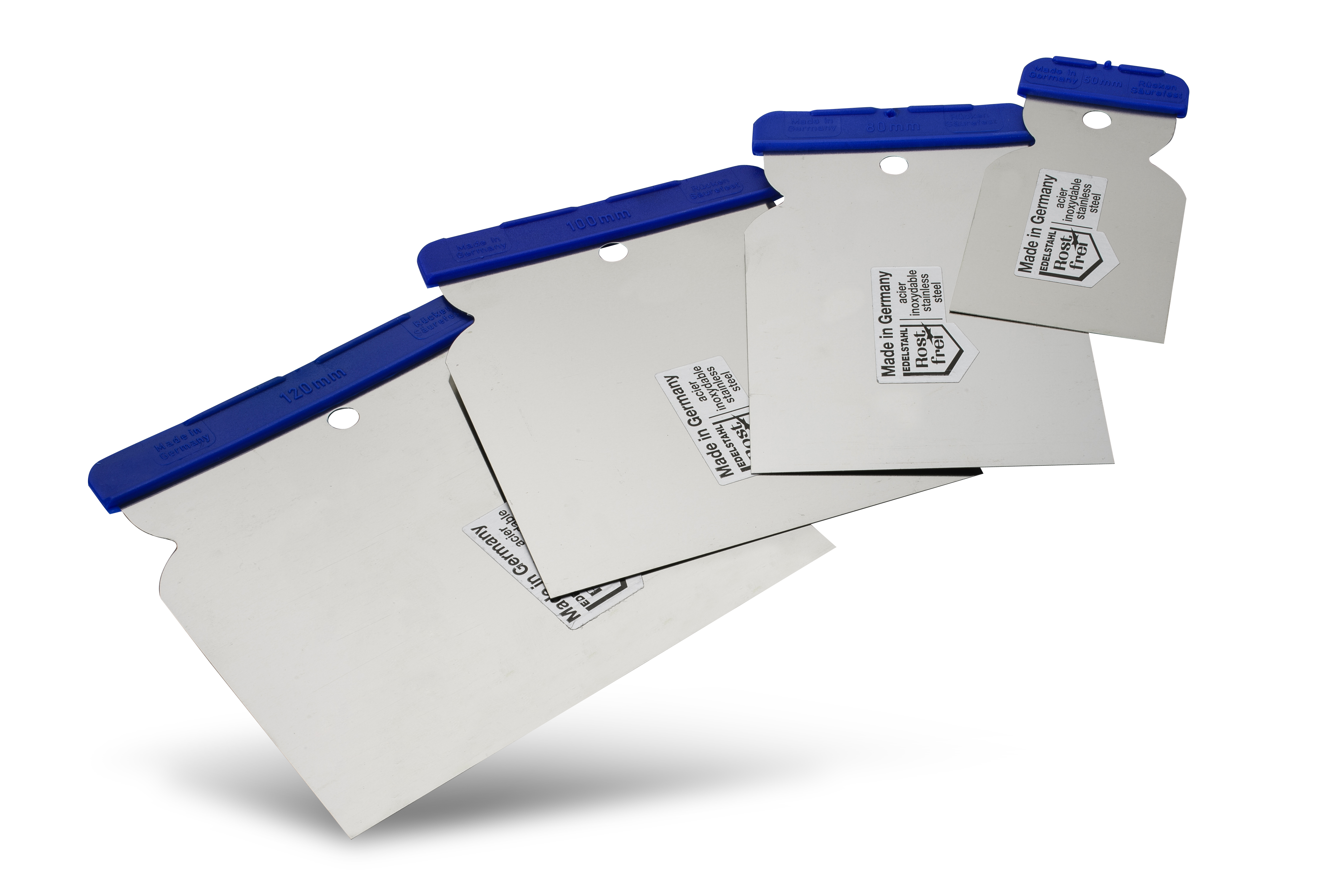Japanspachtel mit Kunststoffrücken, Satz, rostfrei Pajarito Japanspachtel mit Kunststoffrücken, Satz, rostfrei Pajarito