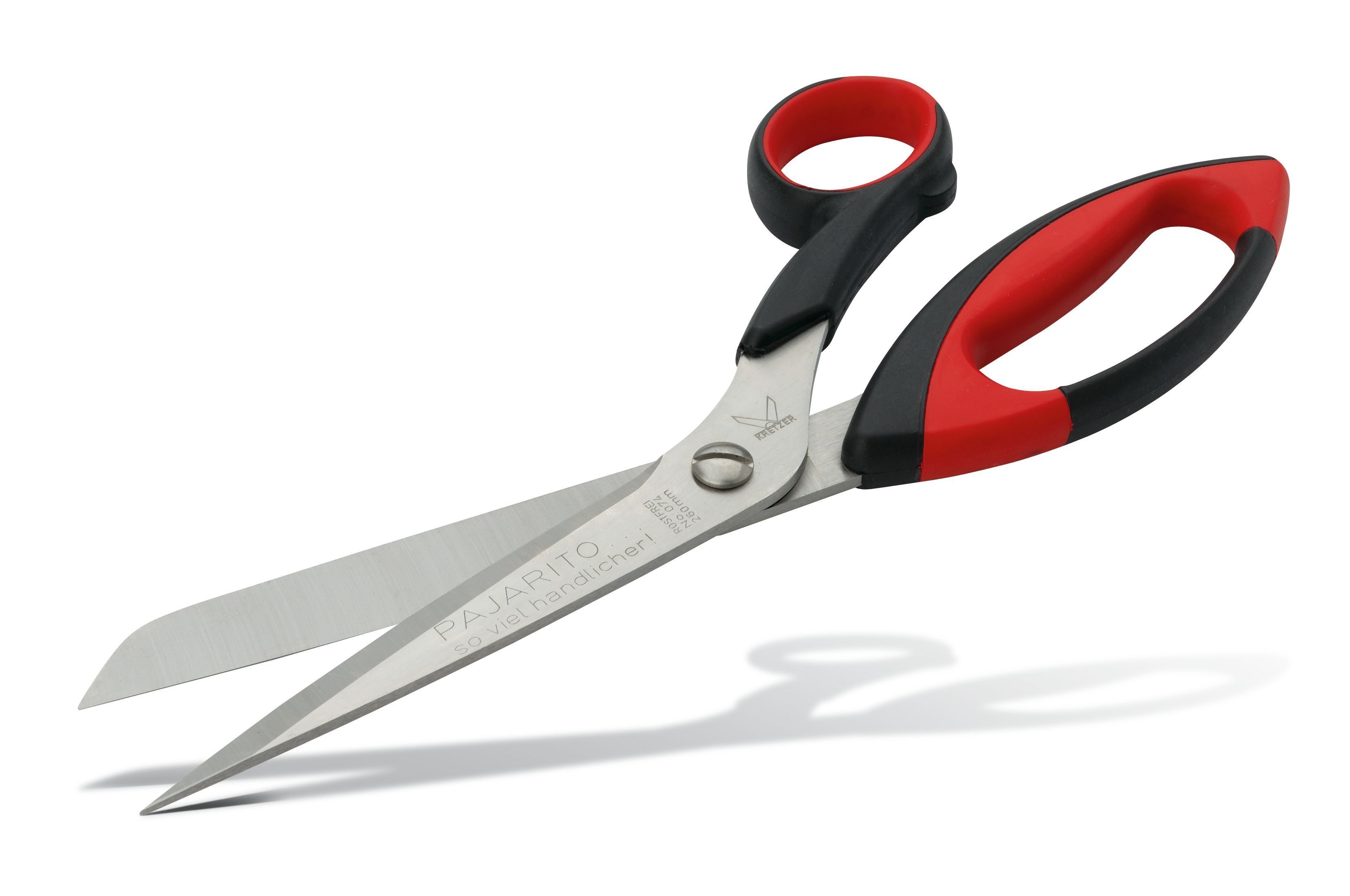 Carpet scissors serrated, stainless Pajarito