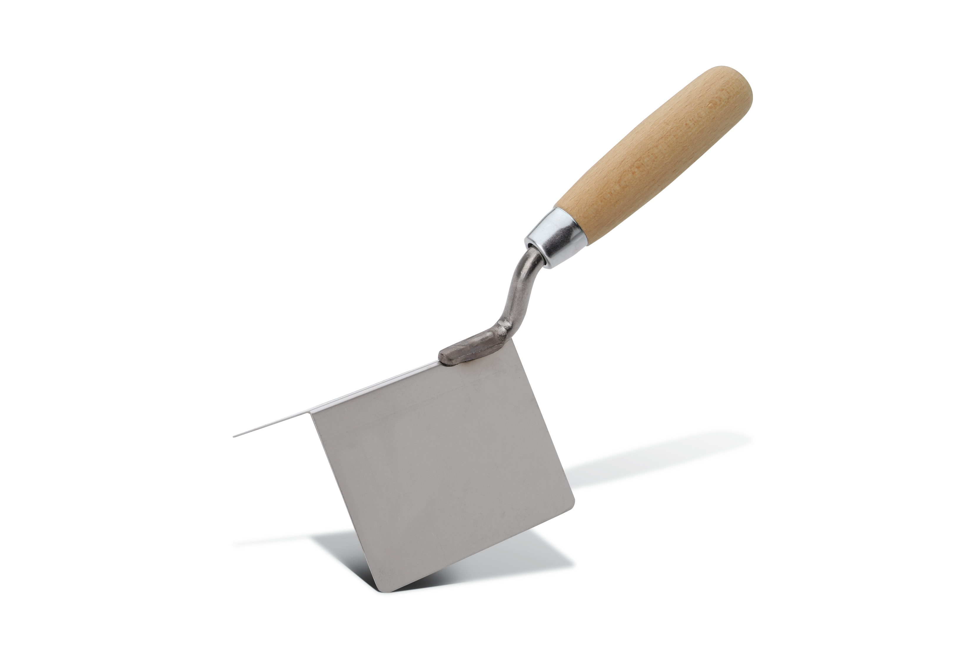 Outside corner trowel, stainless,standard version Pajarito