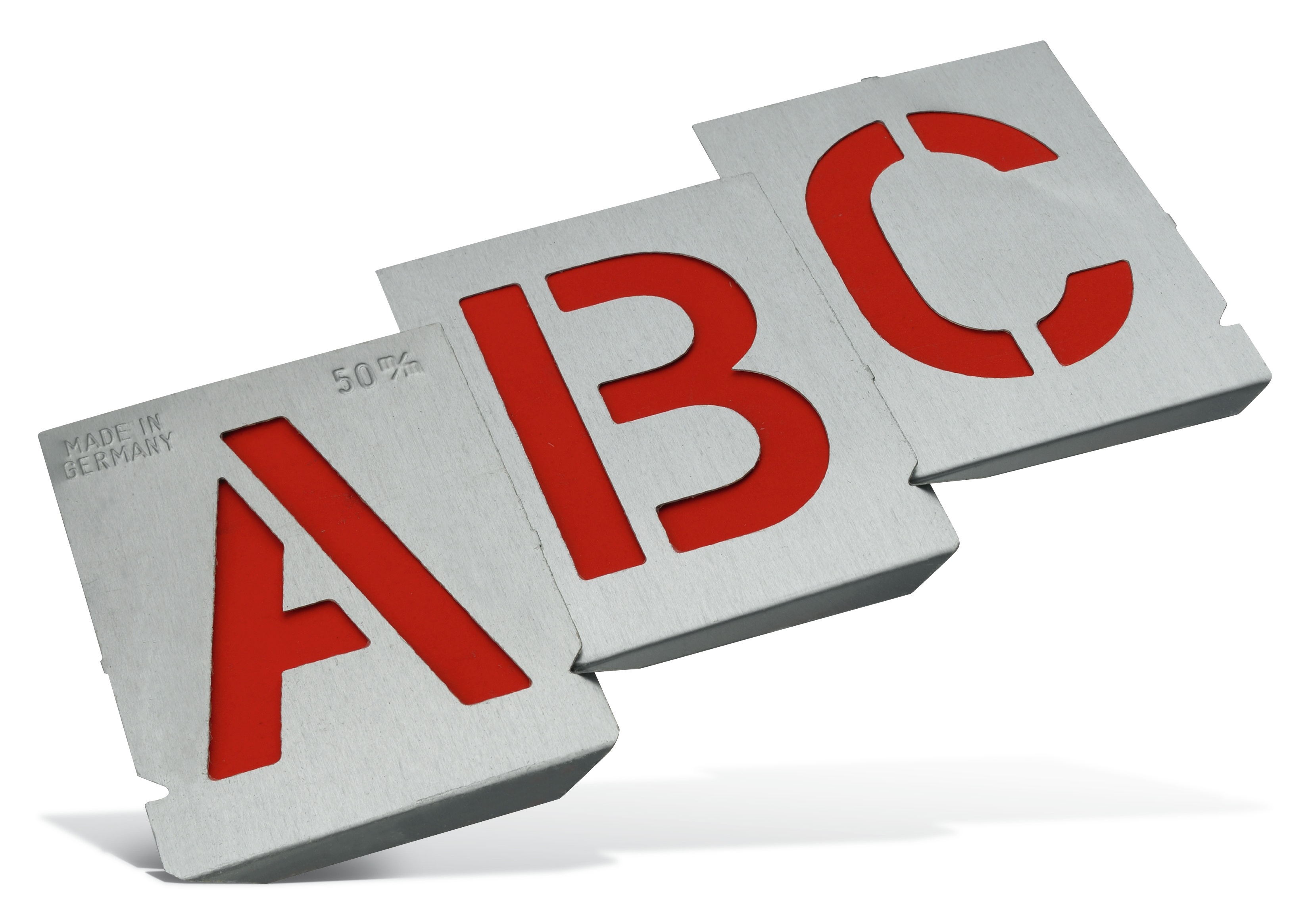 Metal letter stencils Pajarito Metal letter stencils Pajarito